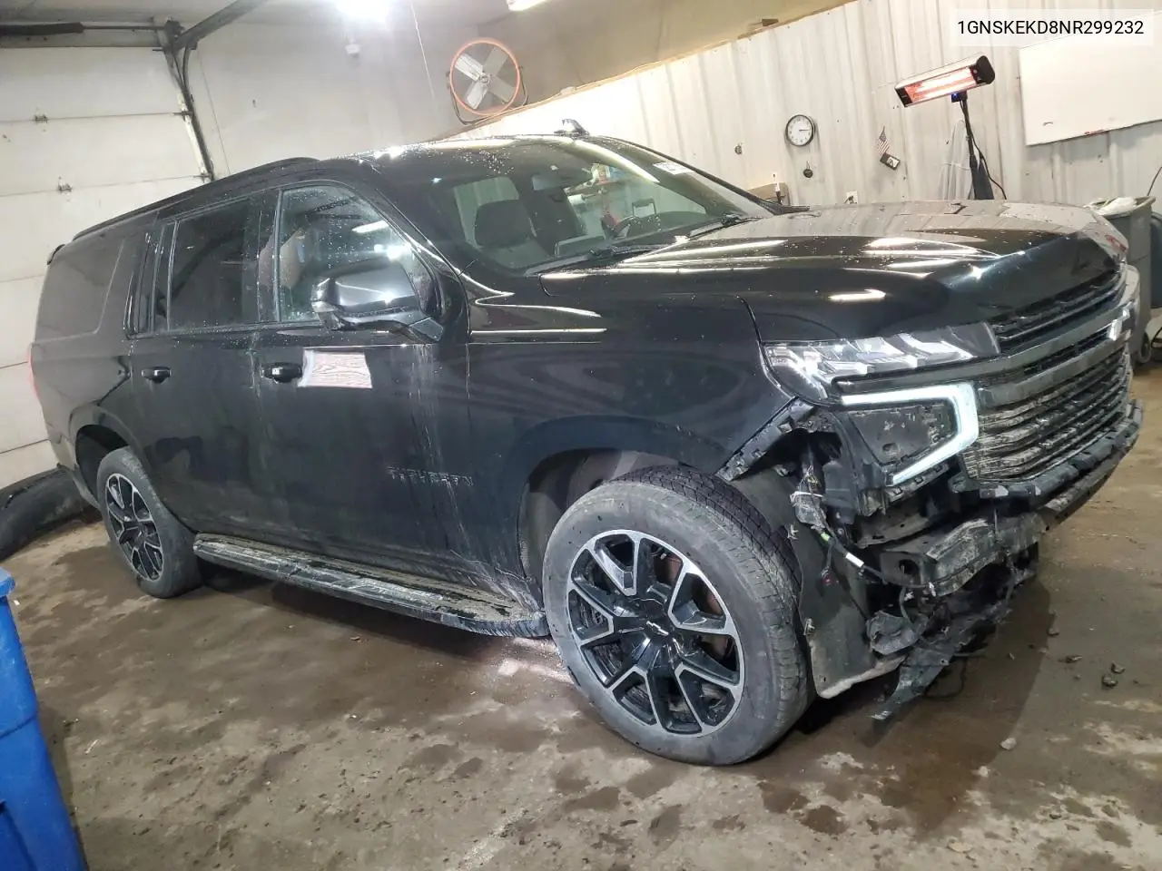 2022 Chevrolet Suburban K1500 Rst VIN: 1GNSKEKD8NR299232 Lot: 52011295