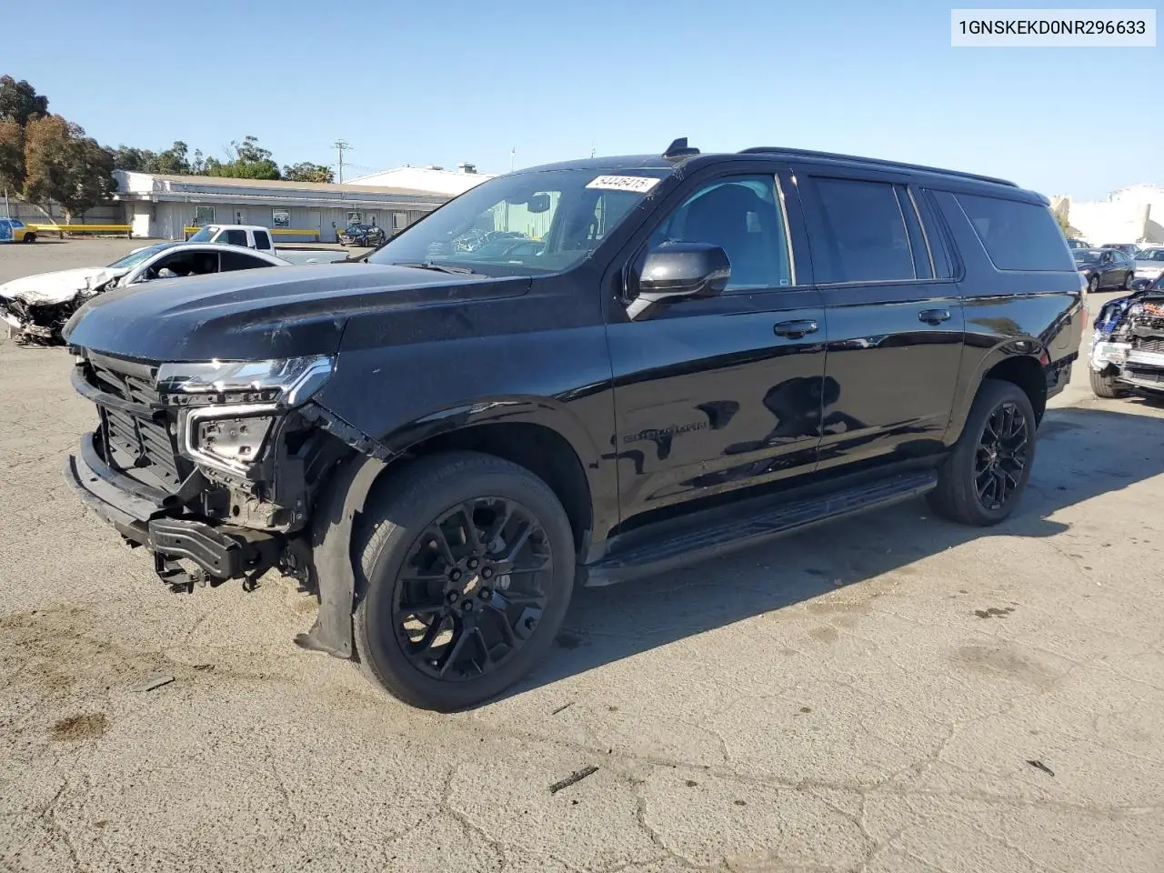 2022 Chevrolet Suburban K1500 Rst VIN: 1GNSKEKD0NR296633 Lot: 54446415