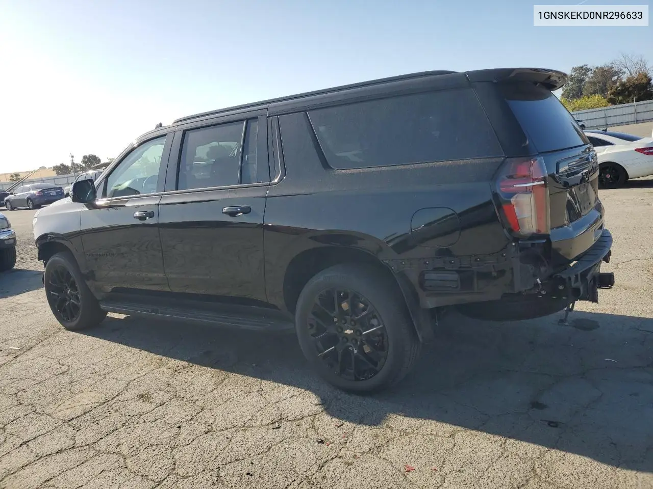 2022 Chevrolet Suburban K1500 Rst VIN: 1GNSKEKD0NR296633 Lot: 54446415