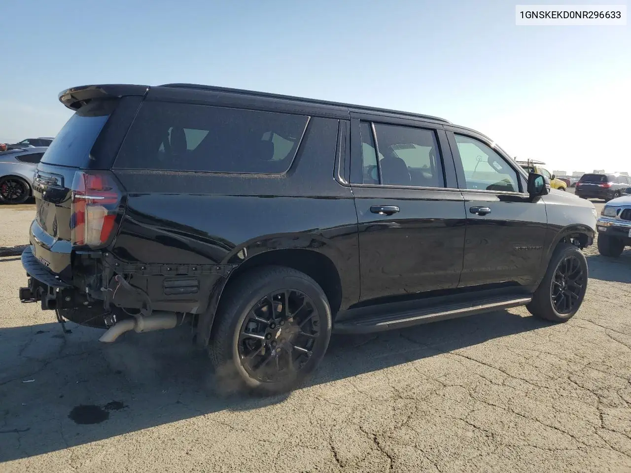 2022 Chevrolet Suburban K1500 Rst VIN: 1GNSKEKD0NR296633 Lot: 54446415