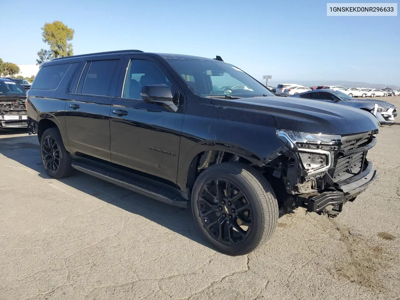 2022 Chevrolet Suburban K1500 Rst VIN: 1GNSKEKD0NR296633 Lot: 54446415