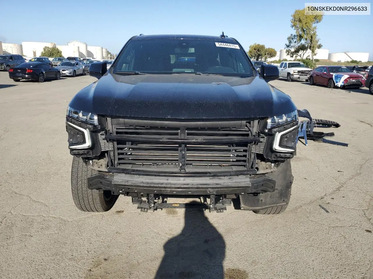 2022 Chevrolet Suburban K1500 Rst VIN: 1GNSKEKD0NR296633 Lot: 54446415