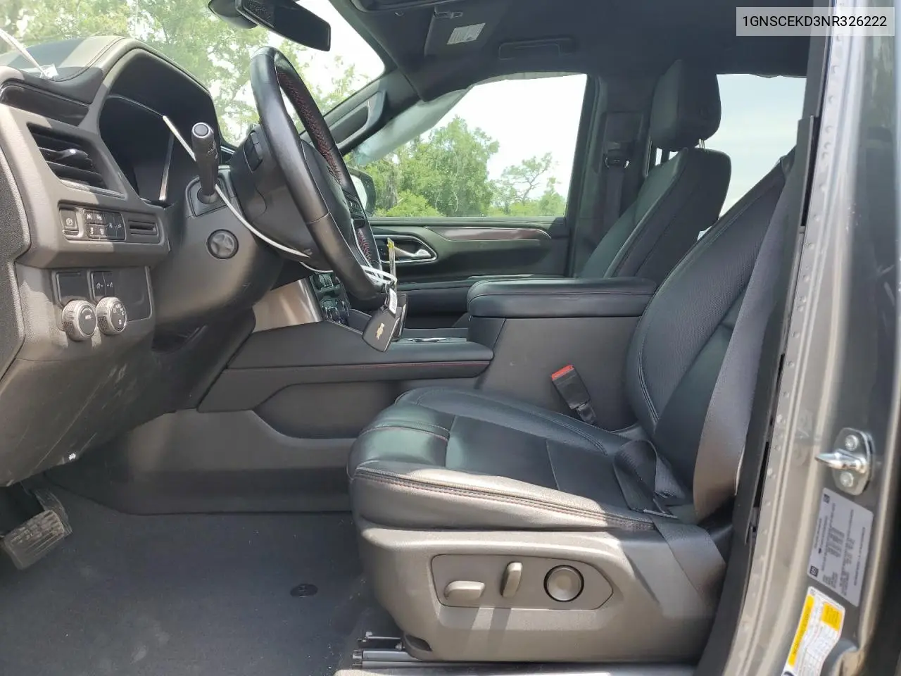 2022 Chevrolet Suburban C1500 Rst VIN: 1GNSCEKD3NR326222 Lot: 55392545