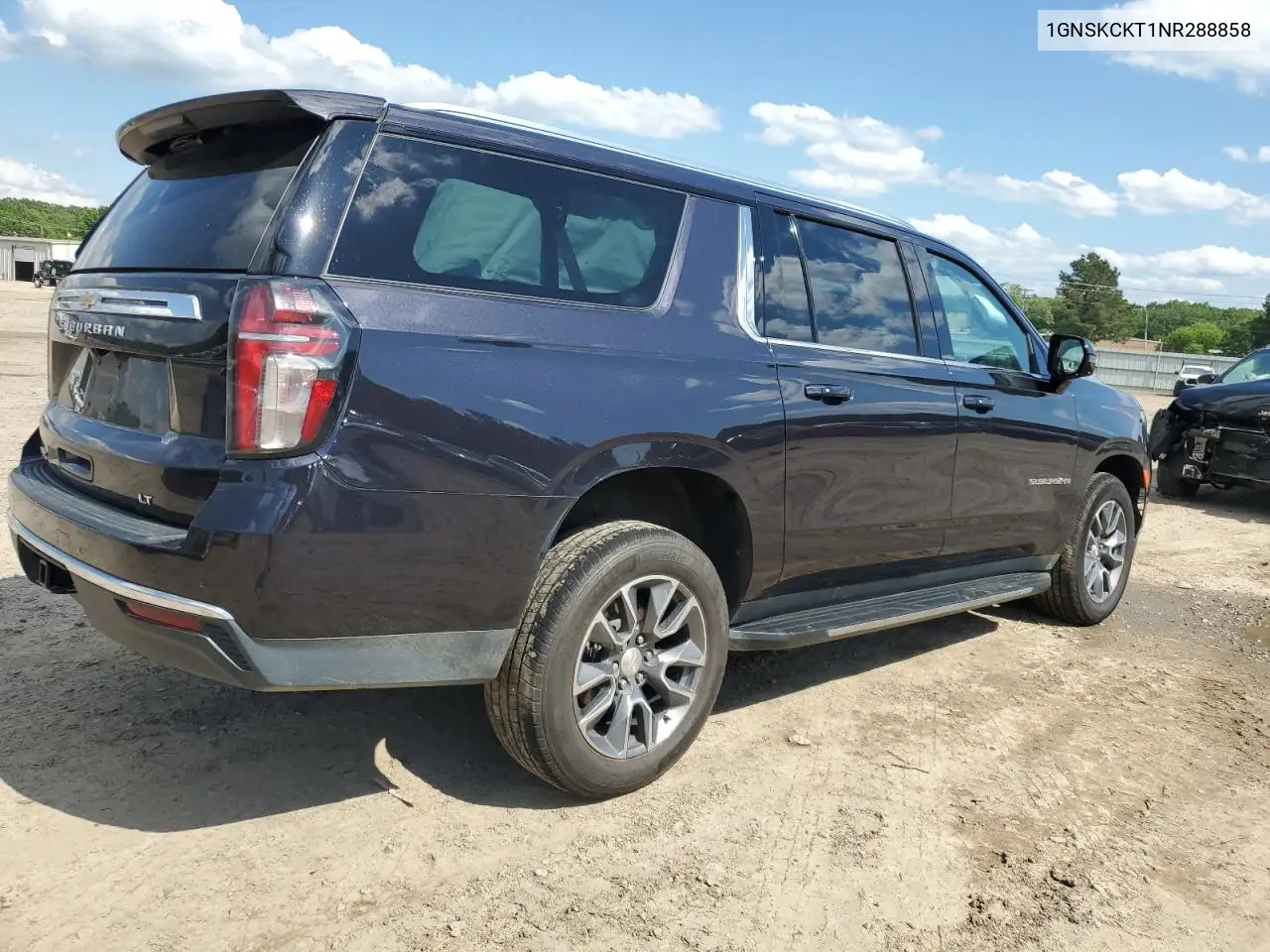 2022 Chevrolet Suburban K1500 Lt VIN: 1GNSKCKT1NR288858 Lot: 56998095