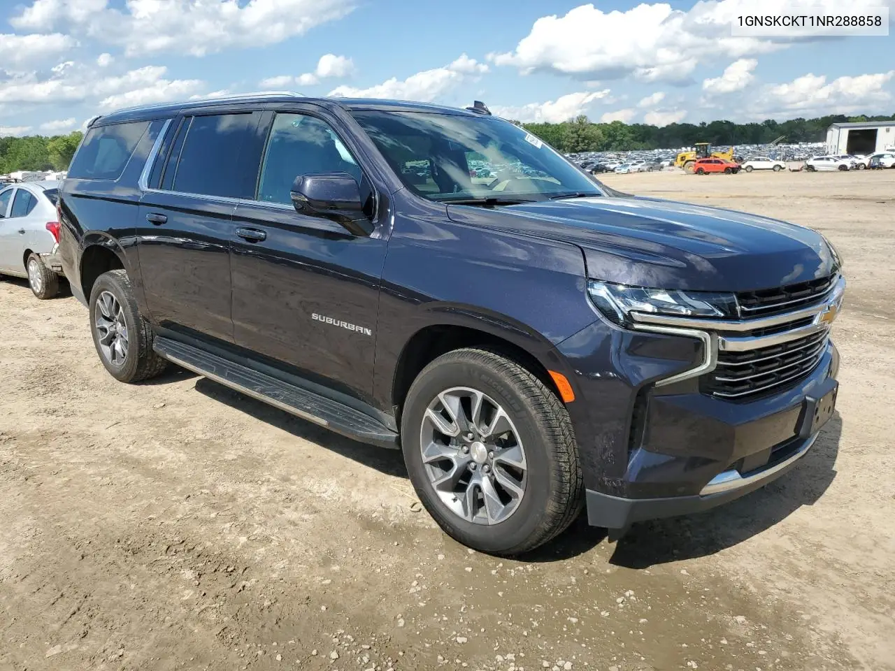 2022 Chevrolet Suburban K1500 Lt VIN: 1GNSKCKT1NR288858 Lot: 56998095