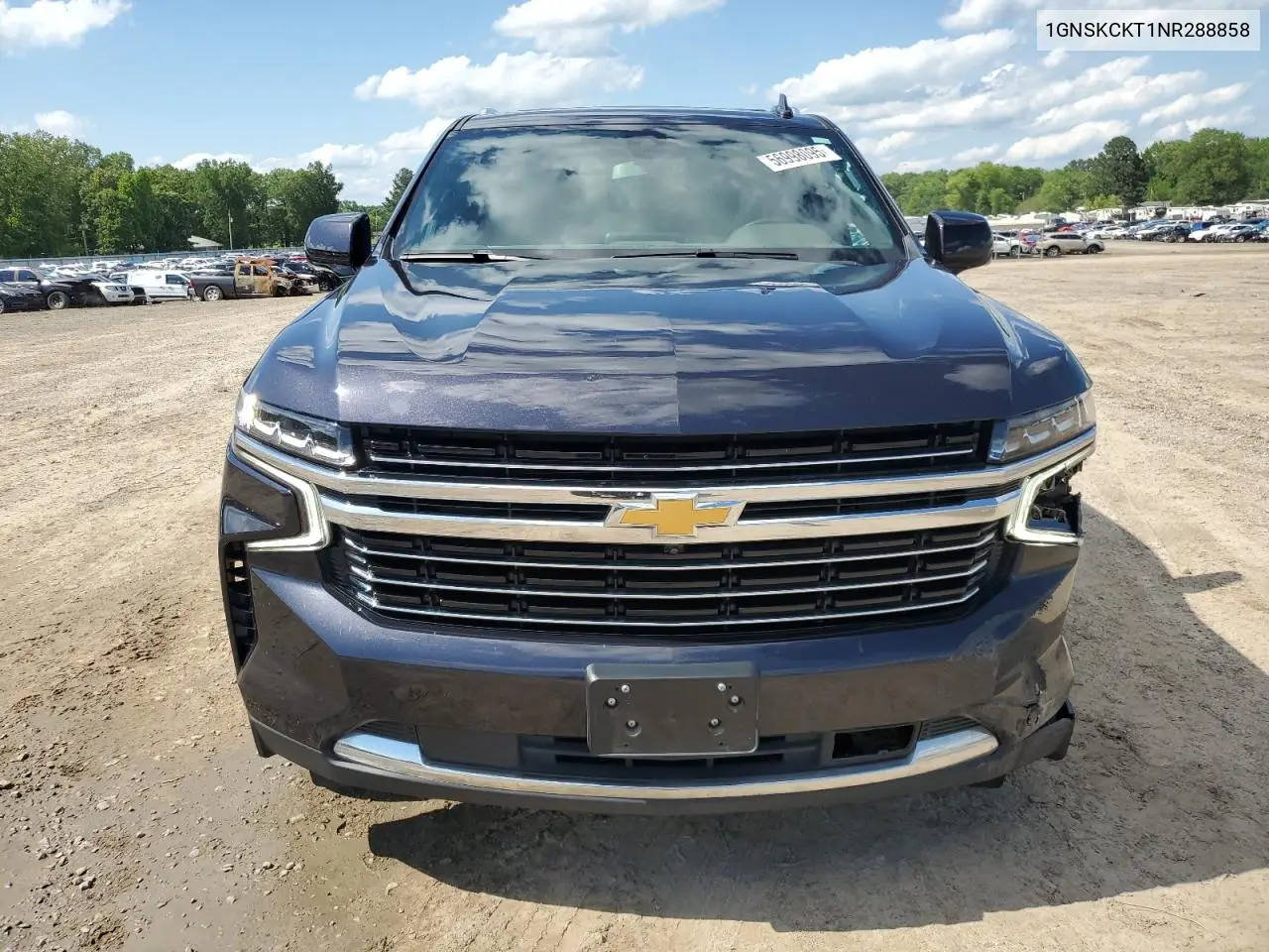 2022 Chevrolet Suburban K1500 Lt VIN: 1GNSKCKT1NR288858 Lot: 56998095