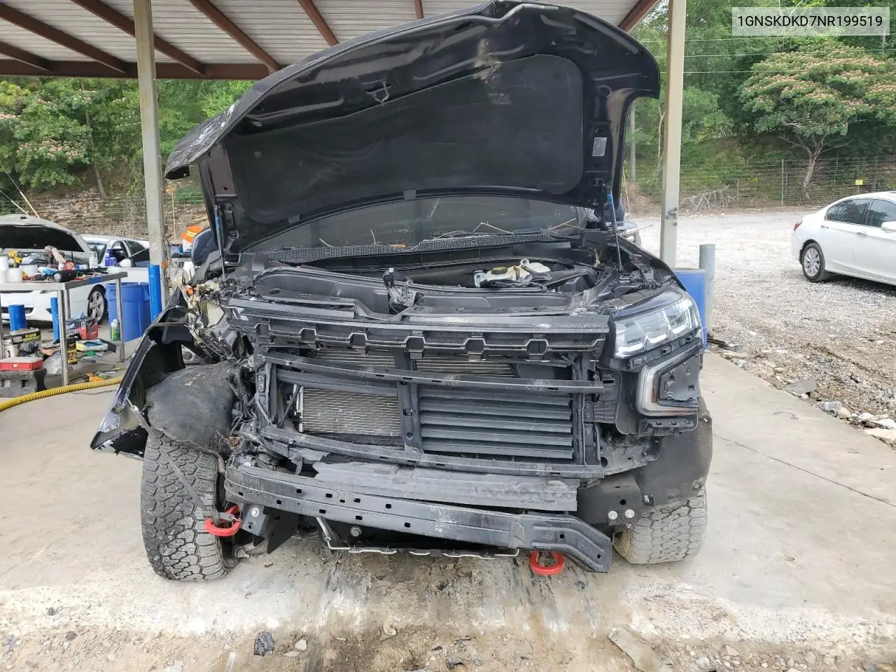 2022 Chevrolet Suburban K1500 Z71 VIN: 1GNSKDKD7NR199519 Lot: 59356585