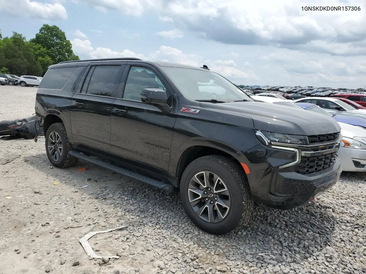 2022 Chevrolet Suburban K1500 Z71 VIN: 1GNSKDKD0NR157306 Lot: 59610465