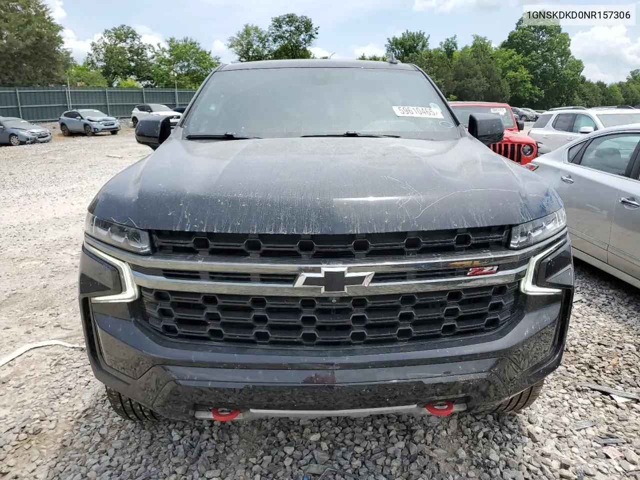 2022 Chevrolet Suburban K1500 Z71 VIN: 1GNSKDKD0NR157306 Lot: 59610465