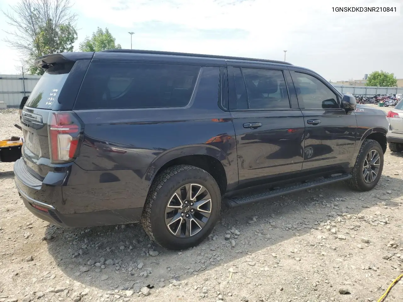 2022 Chevrolet Suburban K1500 Z71 VIN: 1GNSKDKD3NR210841 Lot: 60291705