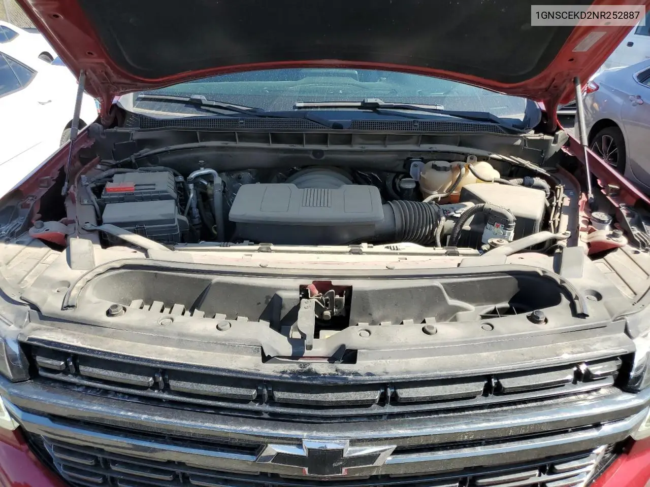 2022 Chevrolet Suburban C1500 Rst VIN: 1GNSCEKD2NR252887 Lot: 60318865