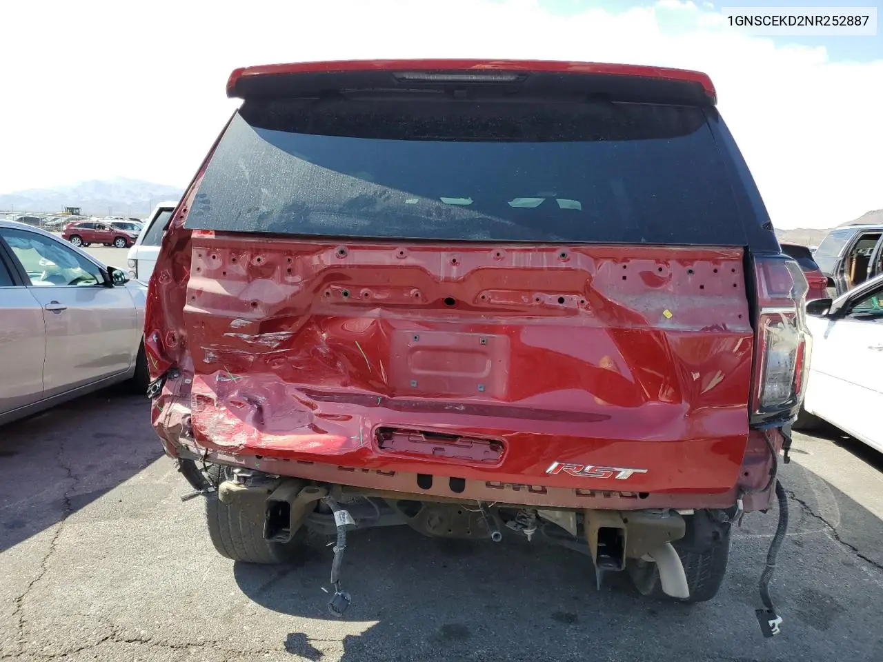 2022 Chevrolet Suburban C1500 Rst VIN: 1GNSCEKD2NR252887 Lot: 60318865