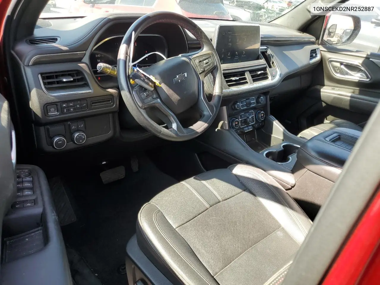 2022 Chevrolet Suburban C1500 Rst VIN: 1GNSCEKD2NR252887 Lot: 60318865