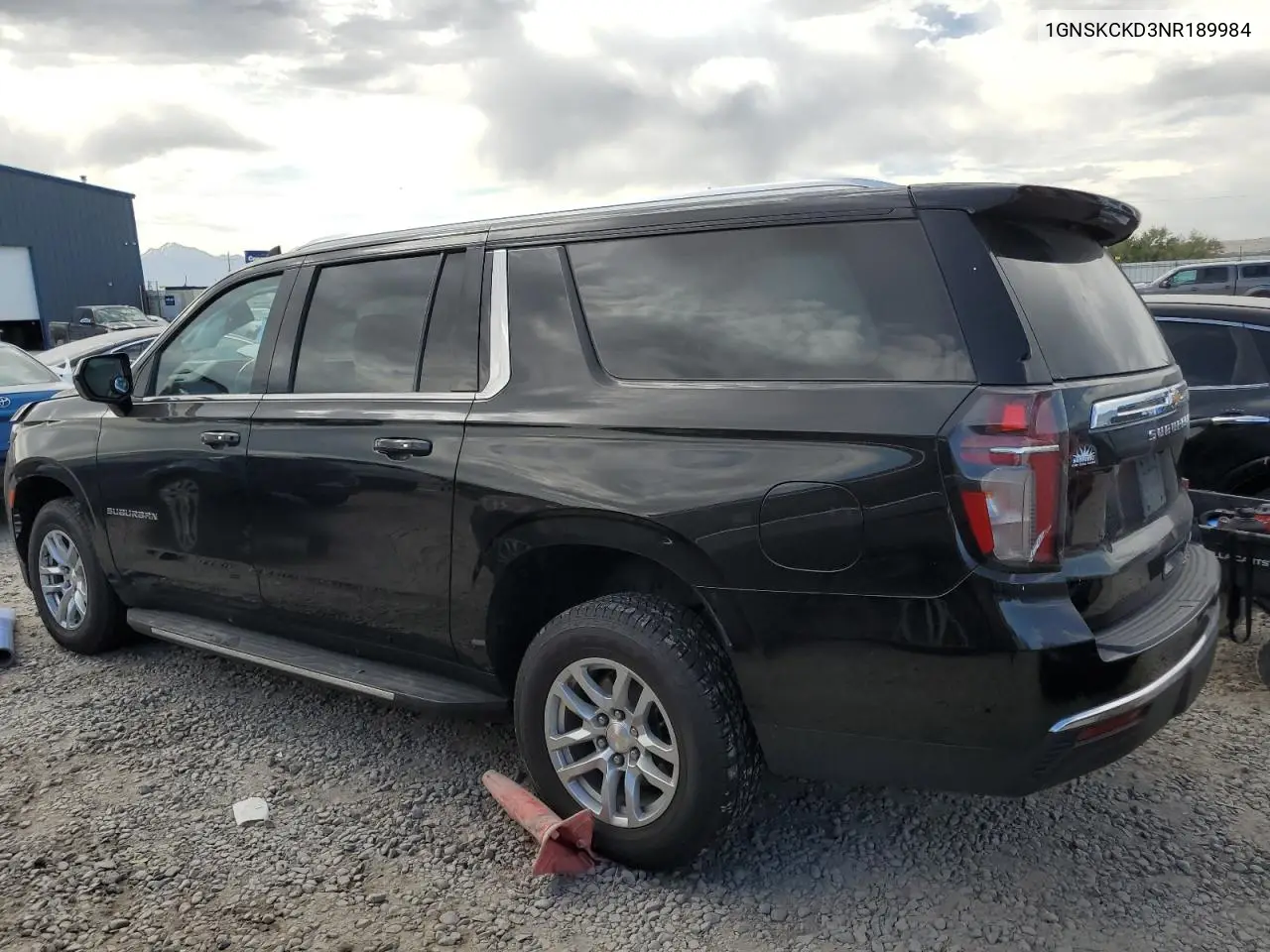 2022 Chevrolet Suburban K1500 Lt VIN: 1GNSKCKD3NR189984 Lot: 60506635