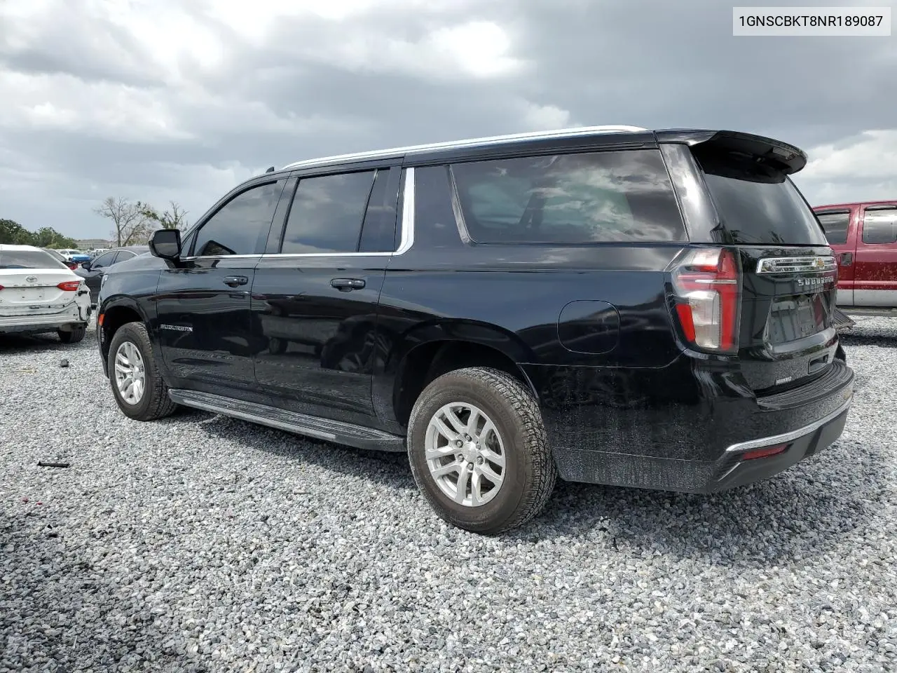 2022 Chevrolet Suburban C1500 Ls VIN: 1GNSCBKT8NR189087 Lot: 60957165