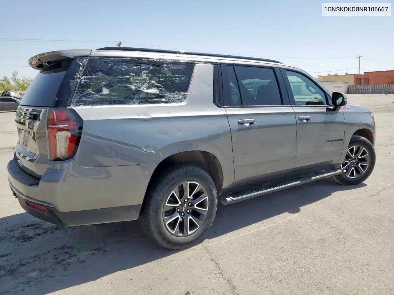 2022 Chevrolet Suburban K1500 Z71 VIN: 1GNSKDKD8NR106667 Lot: 61429635