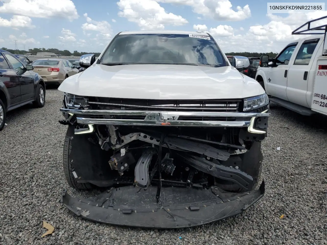 2022 Chevrolet Suburban K1500 Premier VIN: 1GNSKFKD9NR221855 Lot: 62273845