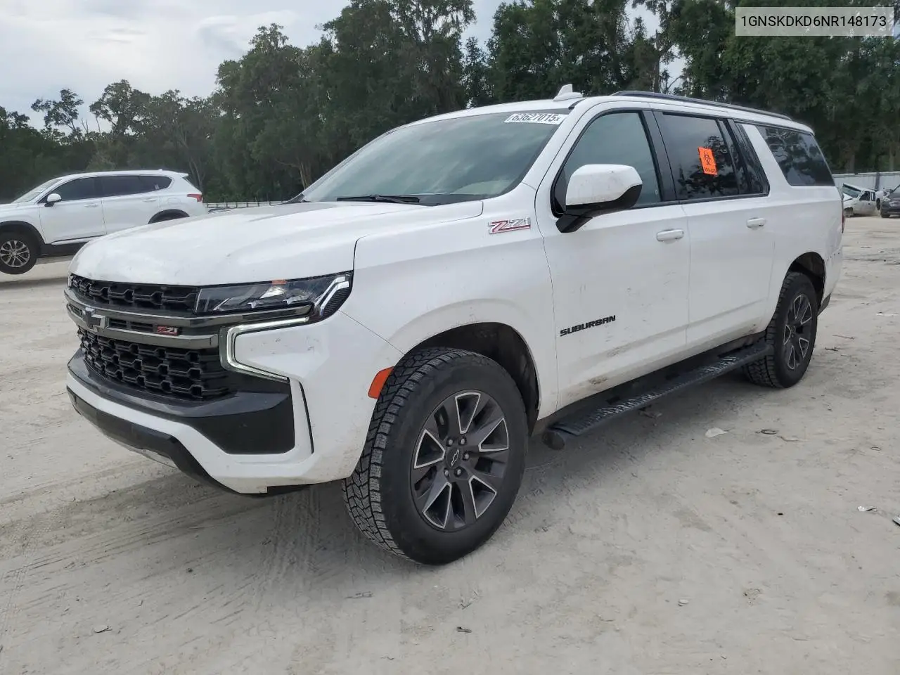 2022 Chevrolet Suburban K1500 Z71 VIN: 1GNSKDKD6NR148173 Lot: 63627015