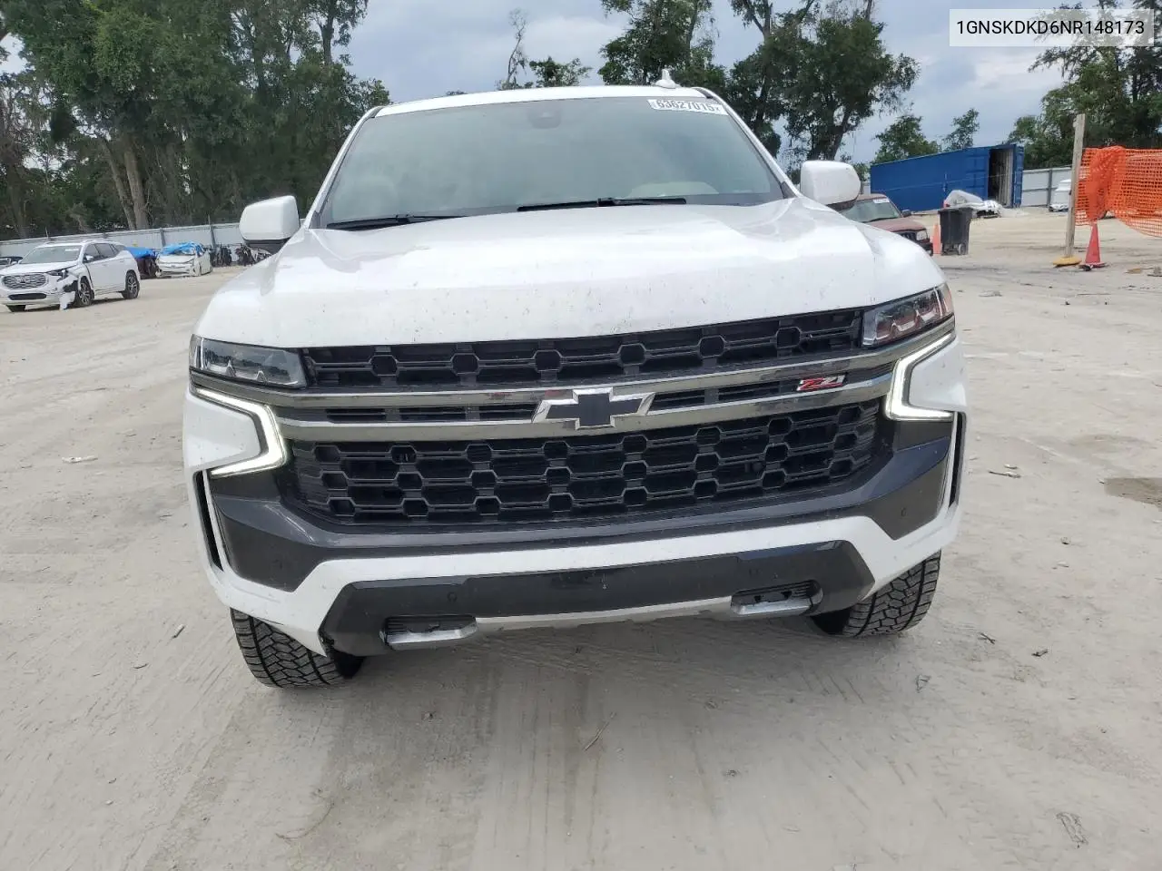 2022 Chevrolet Suburban K1500 Z71 VIN: 1GNSKDKD6NR148173 Lot: 63627015