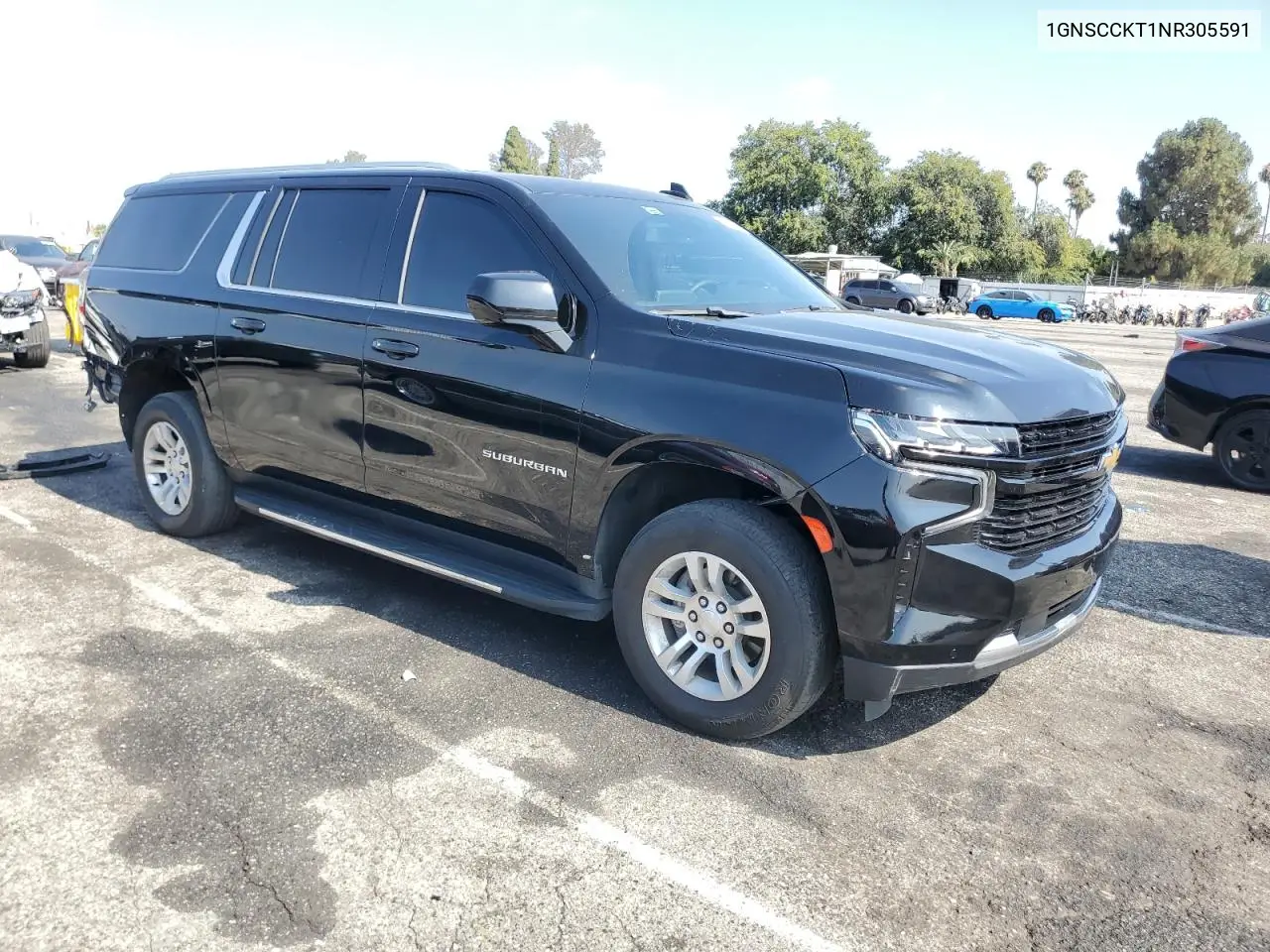 1gnscckt1nr305591 1GNSCCKT1NR305591 2022 Chevrolet Suburban C1500 Lt