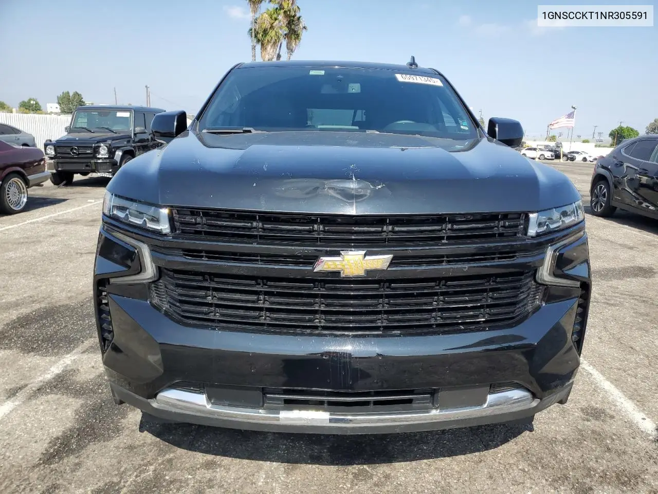 1gnscckt1nr305591 1GNSCCKT1NR305591 2022 Chevrolet Suburban C1500 Lt