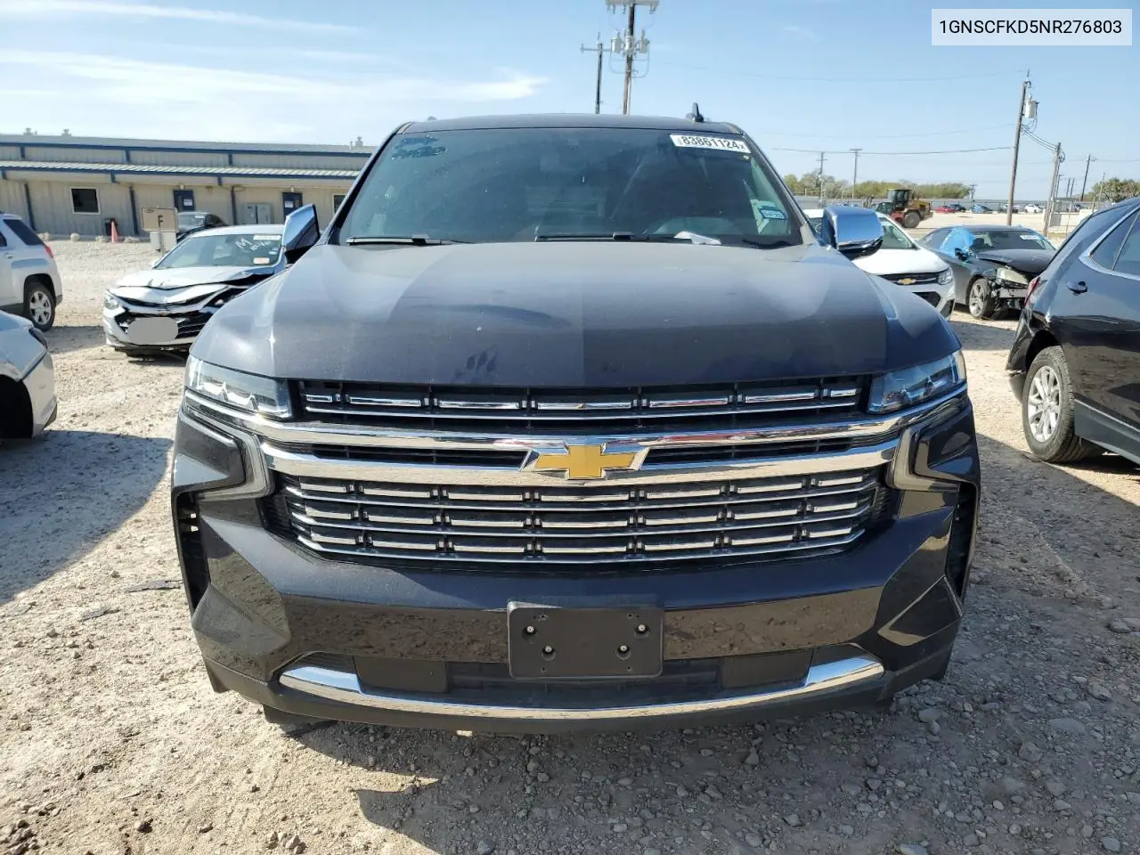 2022 Chevrolet Suburban C1500 Premier VIN: 1GNSCFKD5NR276803 Lot: 83861124
