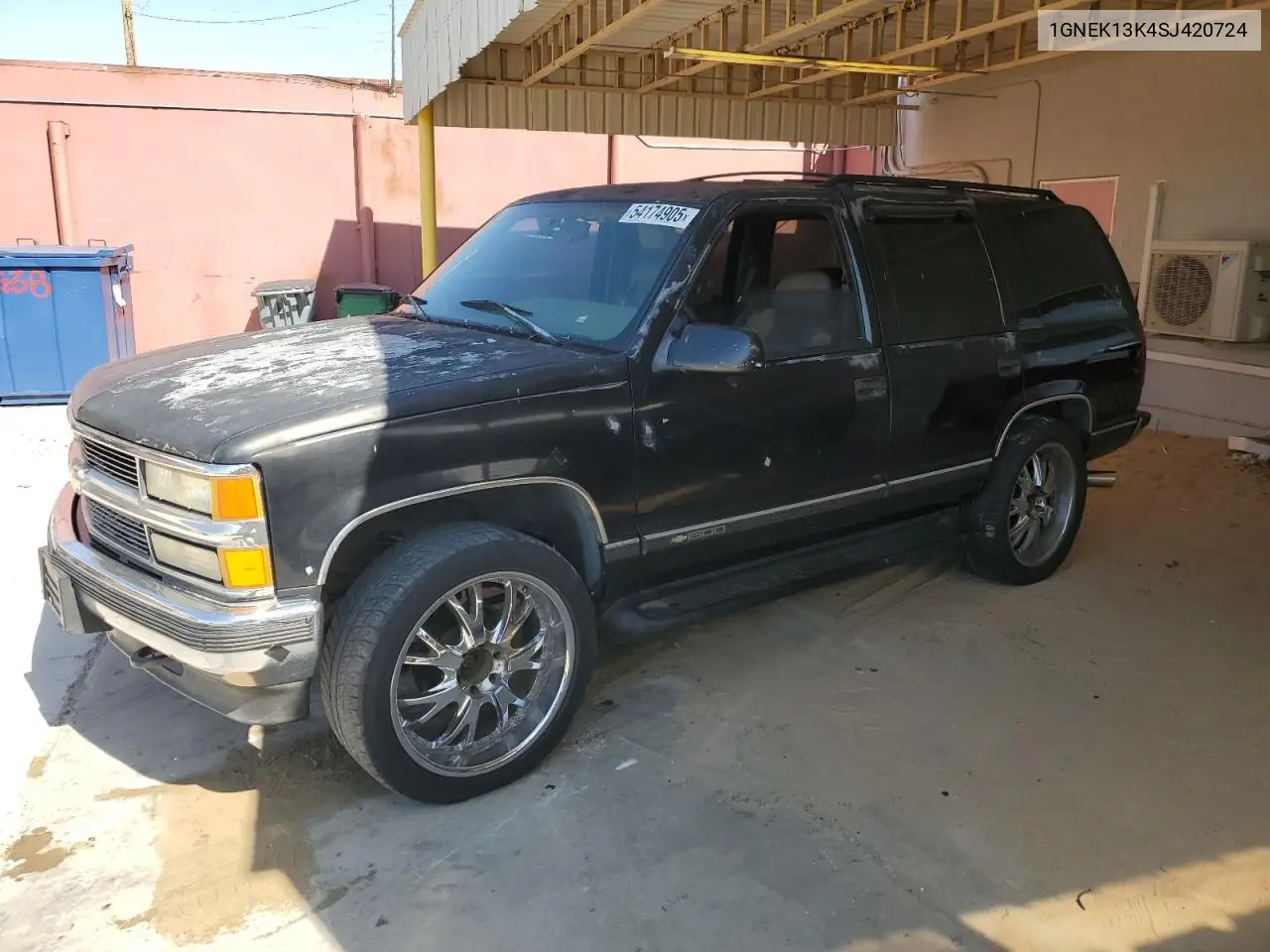 1995 Chevrolet Tahoe K1500 VIN: 1GNEK13K4SJ420724 Lot: 54174905