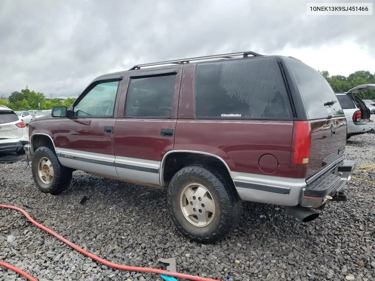 1995 Chevrolet Tahoe K1500 VIN: 1GNEK13K9SJ451466 Lot: 59164545