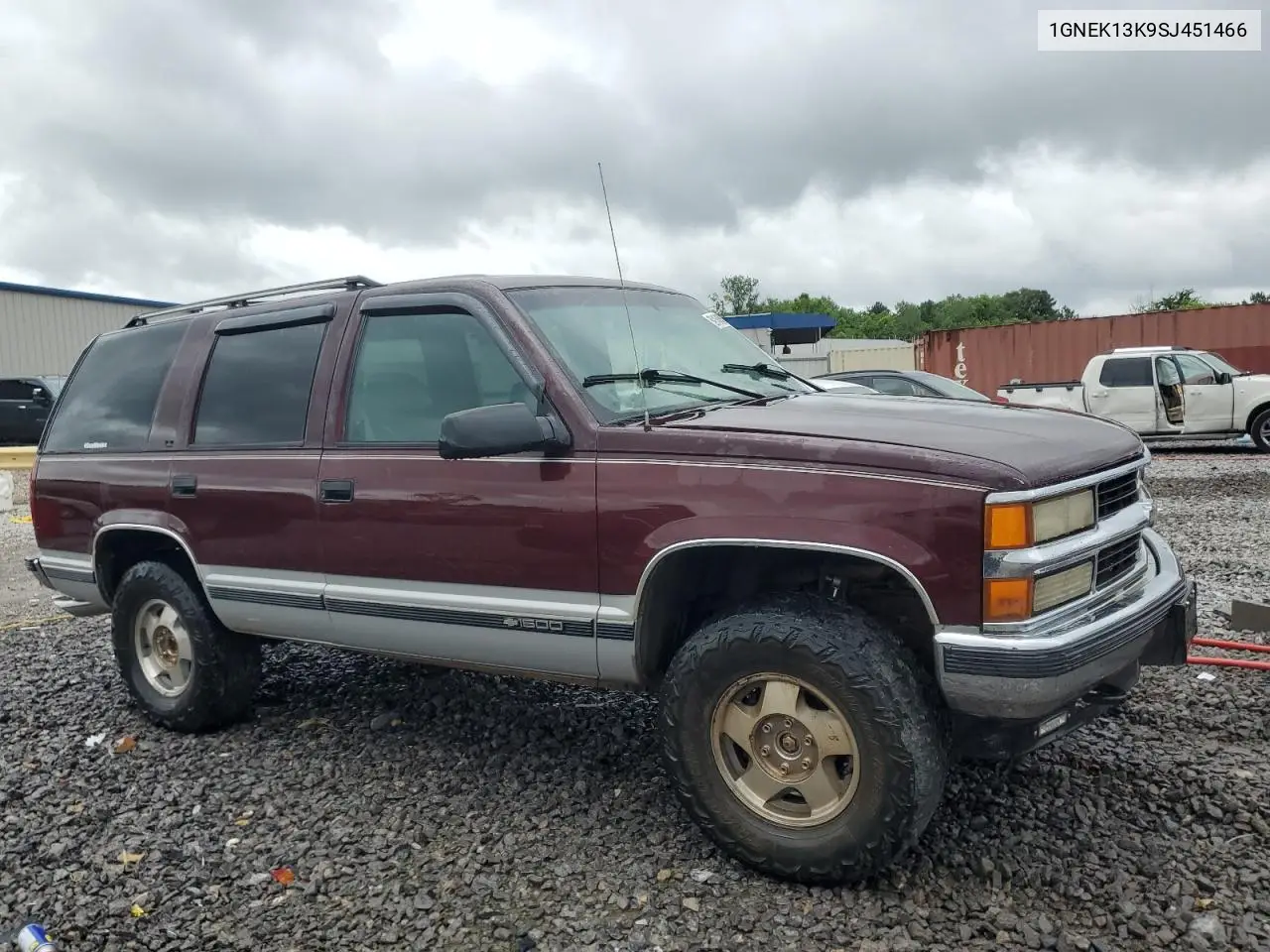 1995 Chevrolet Tahoe K1500 VIN: 1GNEK13K9SJ451466 Lot: 59164545