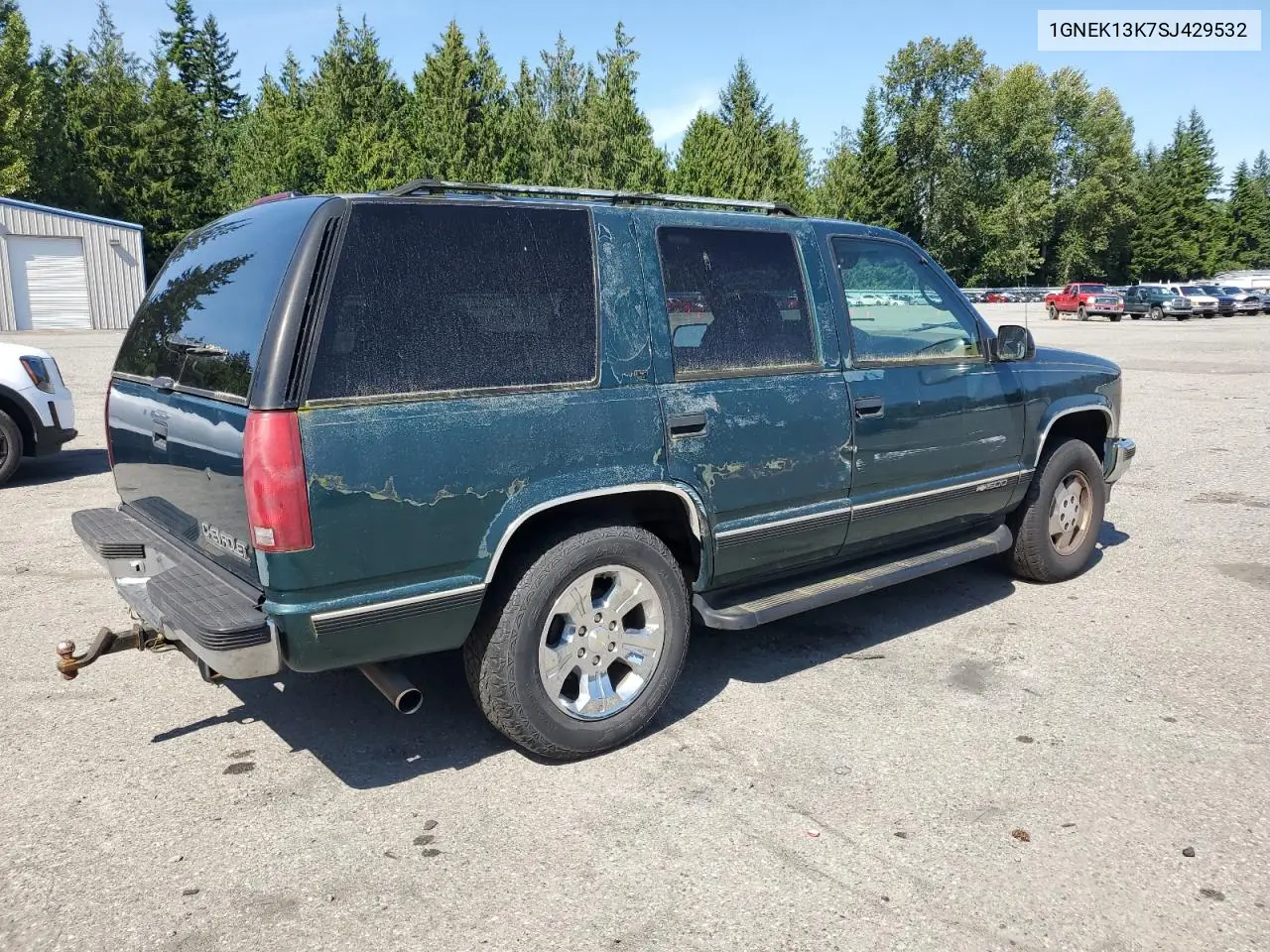 1995 Chevrolet Tahoe K1500 VIN: 1GNEK13K7SJ429532 Lot: 59402125