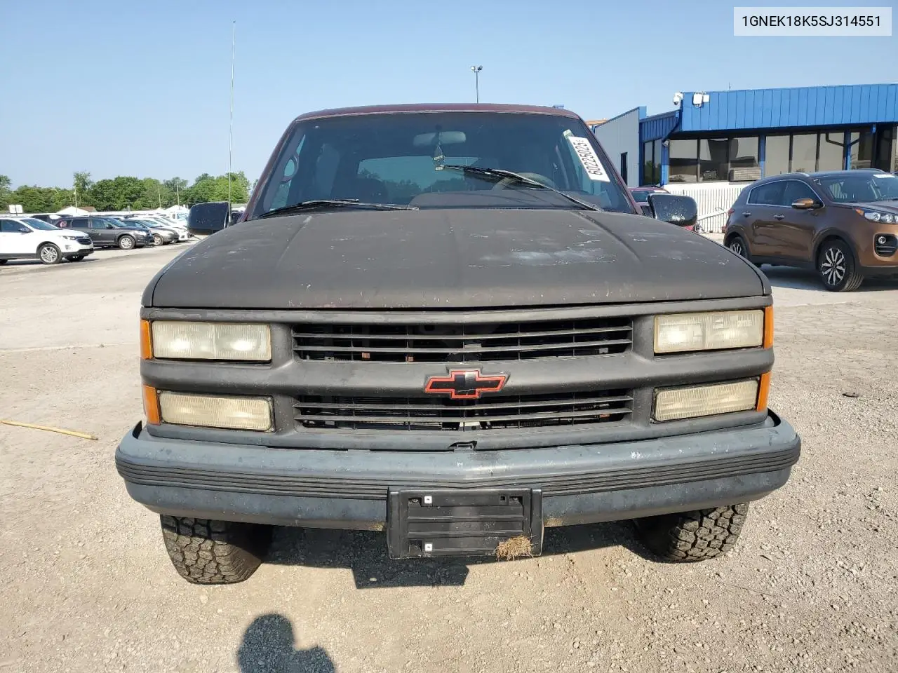 1995 Chevrolet Tahoe K1500 VIN: 1GNEK18K5SJ314551 Lot: 60225025
