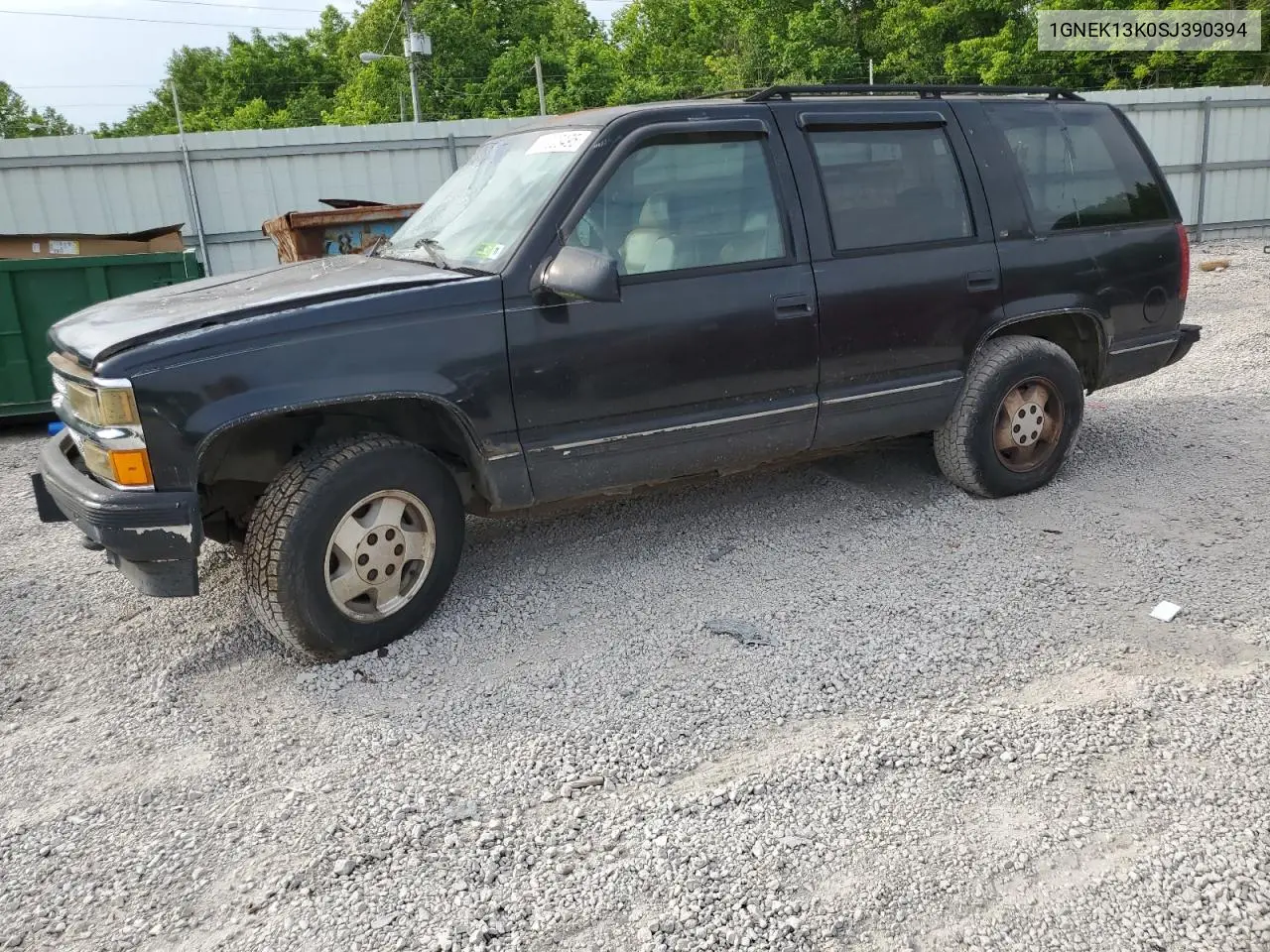 1995 Chevrolet Tahoe K1500 VIN: 1GNEK13K0SJ390394 Lot: 61023495