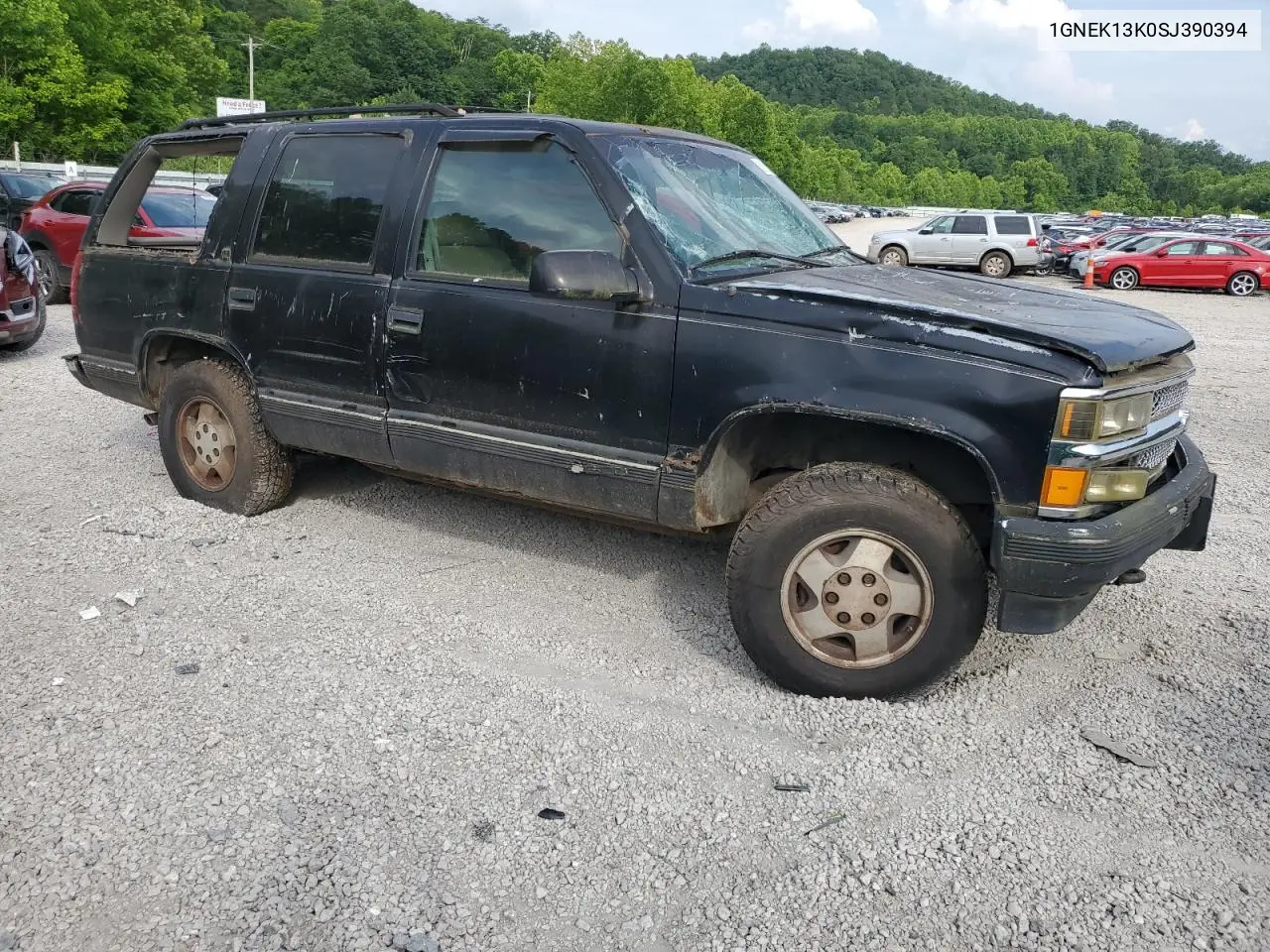 1995 Chevrolet Tahoe K1500 VIN: 1GNEK13K0SJ390394 Lot: 61023495
