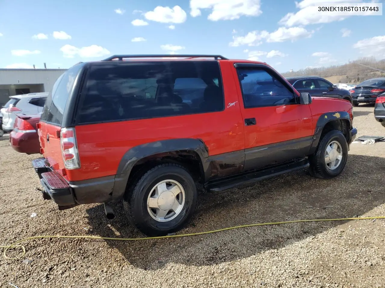 1996 Chevrolet Tahoe K1500 VIN: 3GNEK18R5TG157443 Lot: 50705875