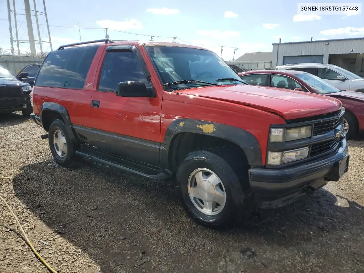 1996 Chevrolet Tahoe K1500 VIN: 3GNEK18R5TG157443 Lot: 50705875