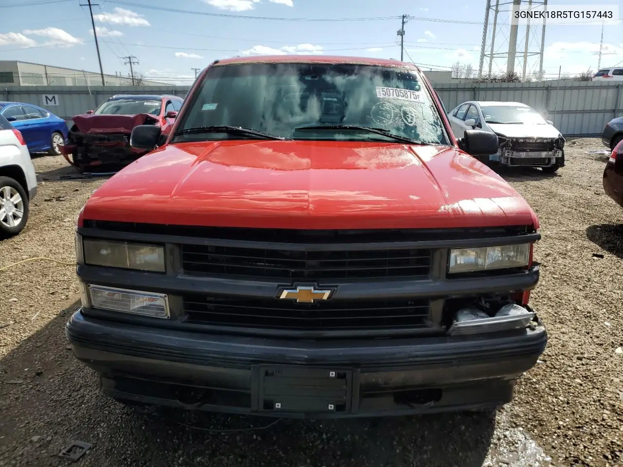 1996 Chevrolet Tahoe K1500 VIN: 3GNEK18R5TG157443 Lot: 50705875