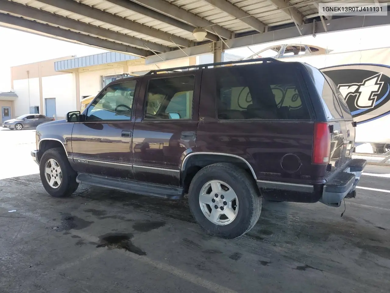 1996 Chevrolet Tahoe K1500 VIN: 1GNEK13R0TJ411131 Lot: 56072265