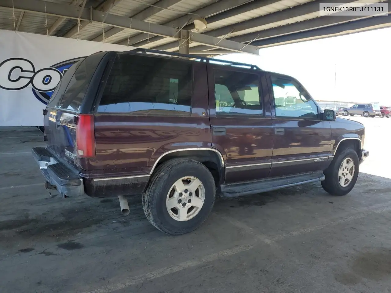 1996 Chevrolet Tahoe K1500 VIN: 1GNEK13R0TJ411131 Lot: 56072265