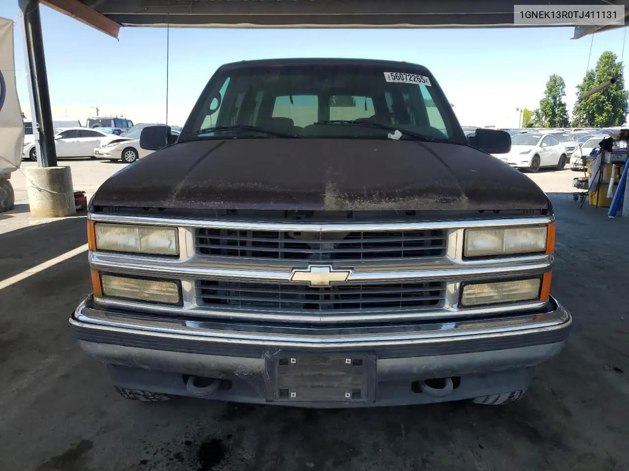 1996 Chevrolet Tahoe K1500 VIN: 1GNEK13R0TJ411131 Lot: 56072265