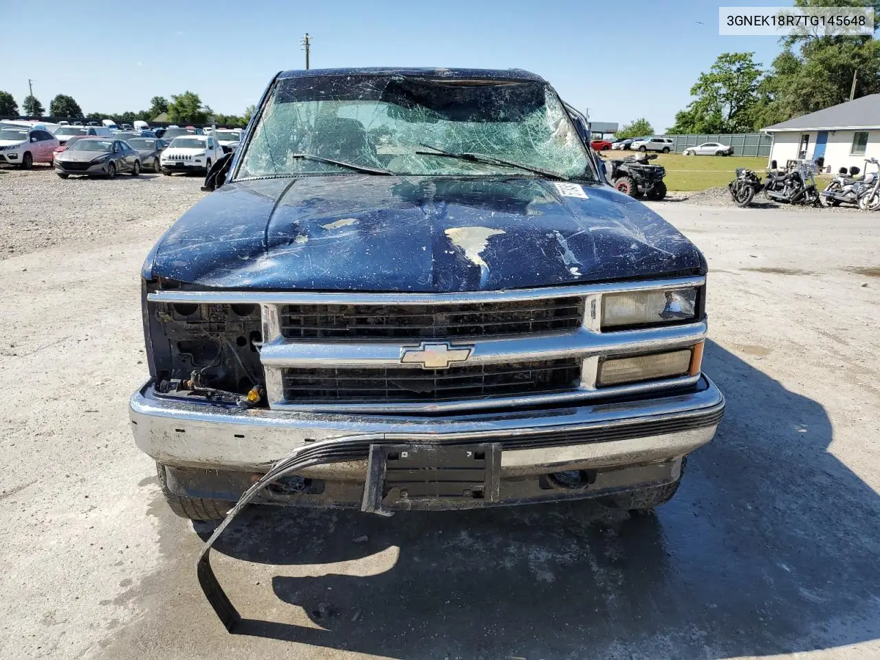 1996 Chevrolet Tahoe K1500 VIN: 3GNEK18R7TG145648 Lot: 57784645