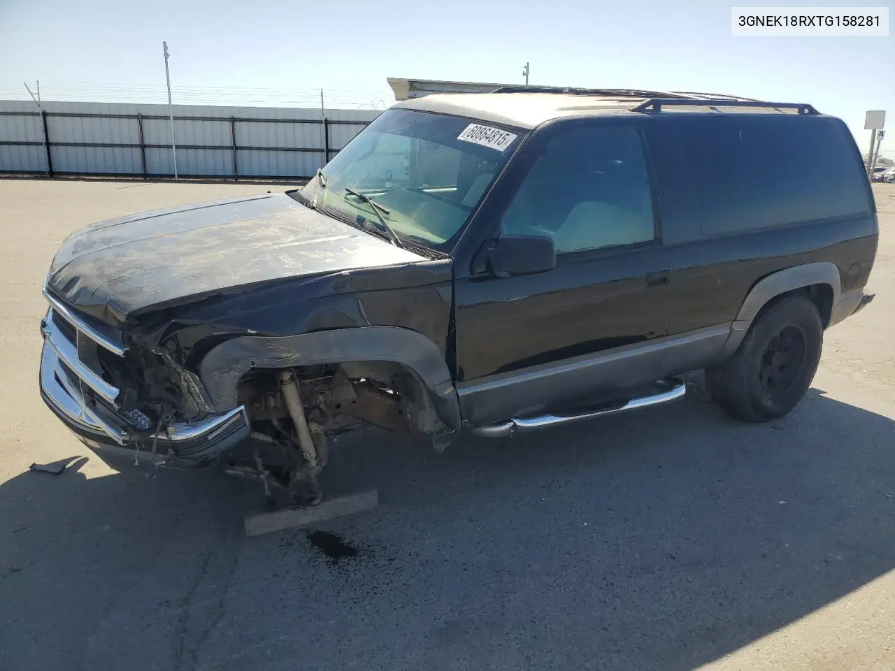 1996 Chevrolet Tahoe K1500 VIN: 3GNEK18RXTG158281 Lot: 60864815