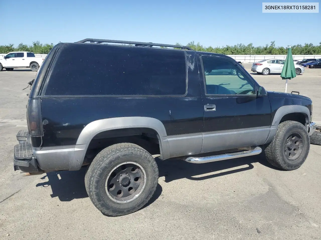 1996 Chevrolet Tahoe K1500 VIN: 3GNEK18RXTG158281 Lot: 60864815