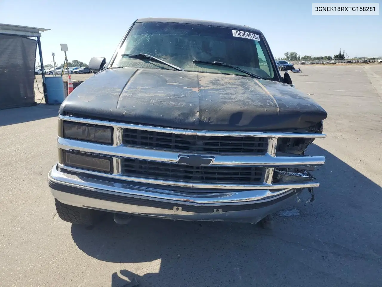 1996 Chevrolet Tahoe K1500 VIN: 3GNEK18RXTG158281 Lot: 60864815