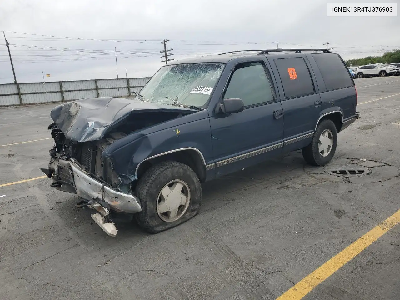 1996 Chevrolet Tahoe K1500 VIN: 1GNEK13R4TJ376903 Lot: 60932215