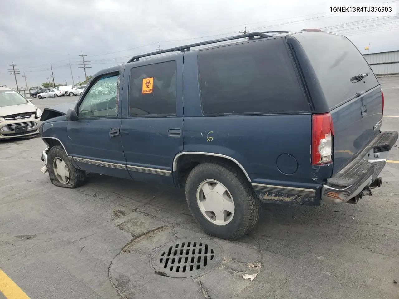 1996 Chevrolet Tahoe K1500 VIN: 1GNEK13R4TJ376903 Lot: 60932215