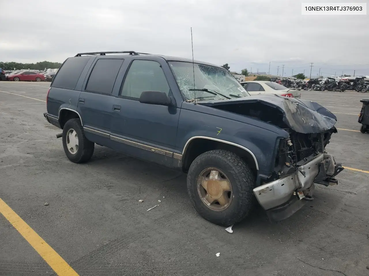 1996 Chevrolet Tahoe K1500 VIN: 1GNEK13R4TJ376903 Lot: 60932215