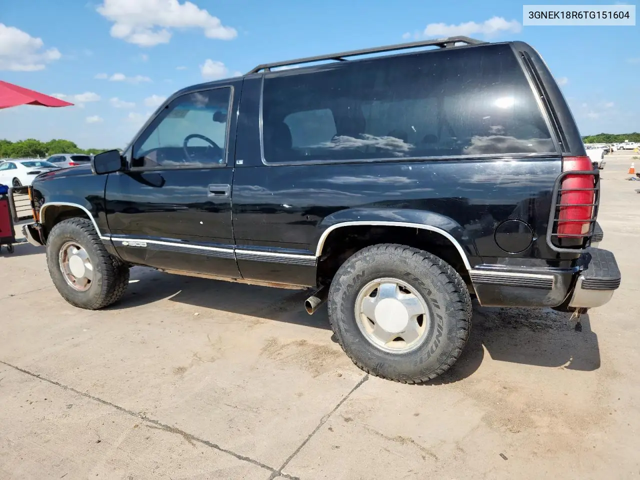 1996 Chevrolet Tahoe K1500 VIN: 3GNEK18R6TG151604 Lot: 61547005