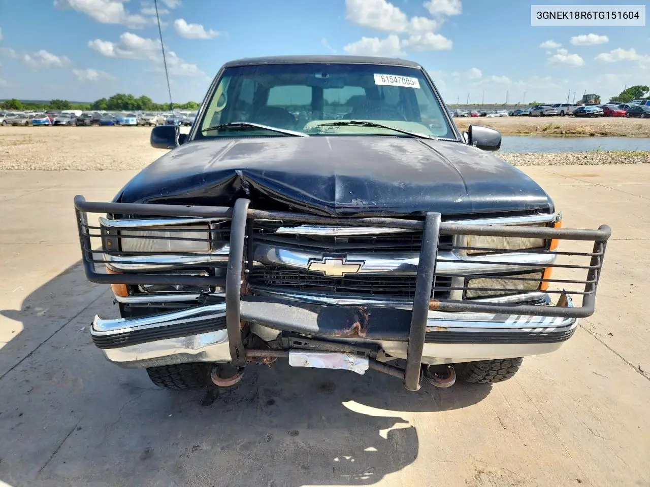 1996 Chevrolet Tahoe K1500 VIN: 3GNEK18R6TG151604 Lot: 61547005