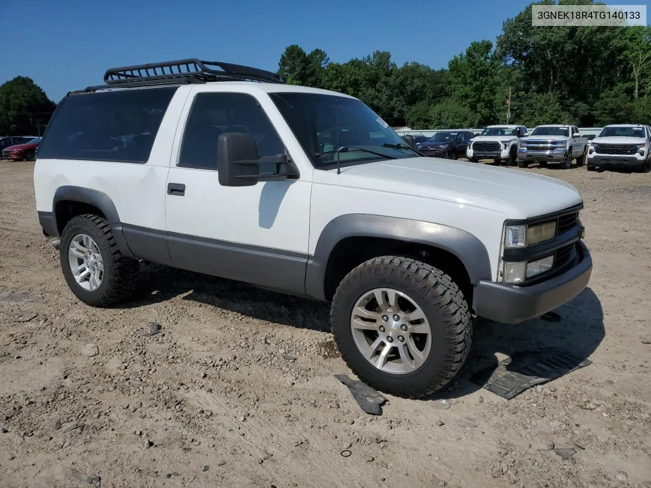1996 Chevrolet Tahoe K1500 VIN: 3GNEK18R4TG140133 Lot: 62094615