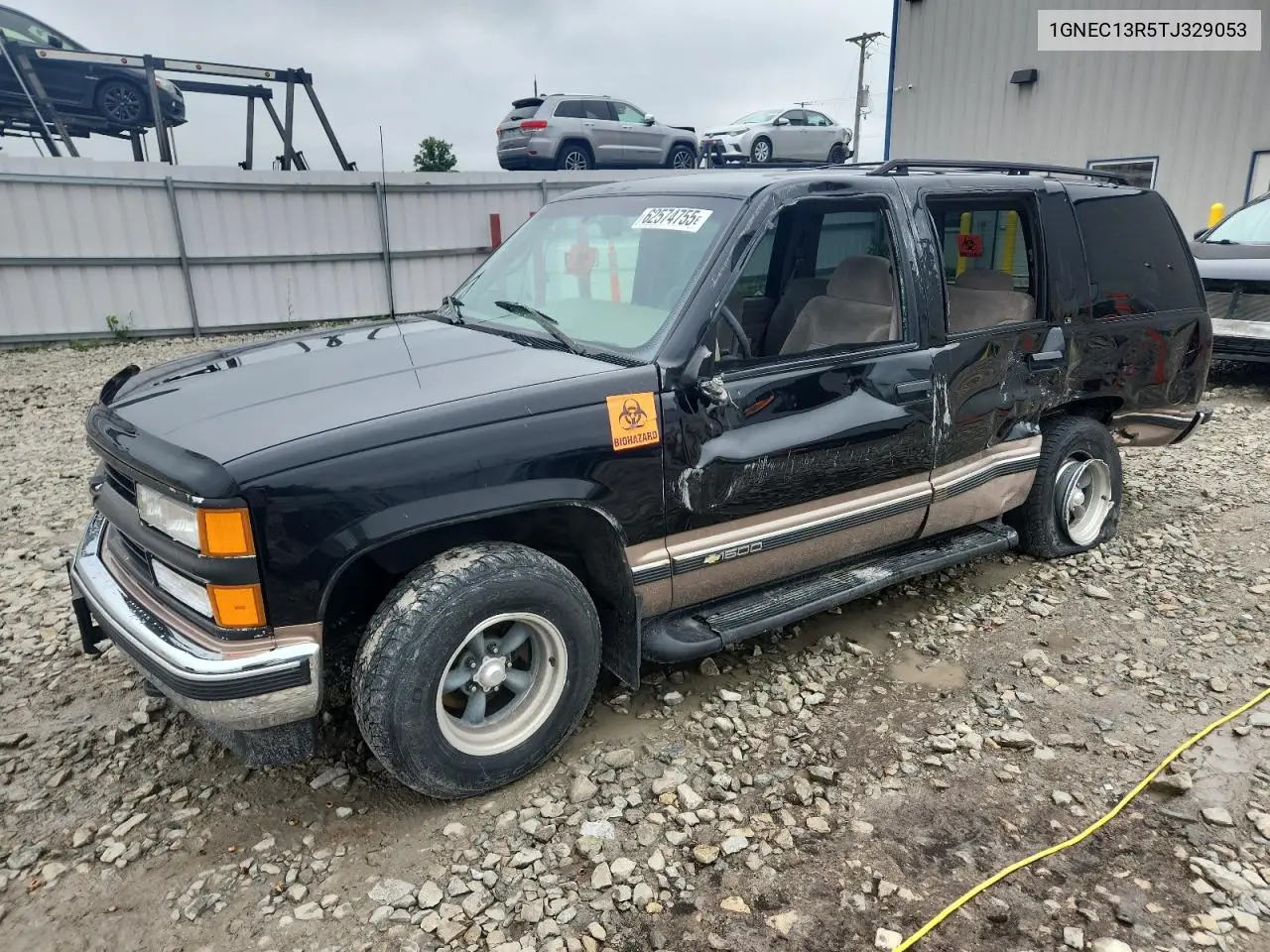 1996 Chevrolet Tahoe C1500 VIN: 1GNEC13R5TJ329053 Lot: 62574755